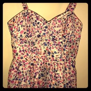 Candies Floral Bodice Dress
